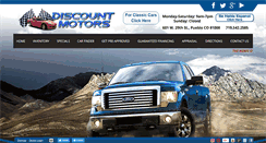 Desktop Screenshot of discountmotorsonline.net